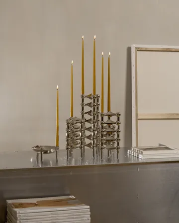 6 Velas cónicas STOFF Nagel de ester & erik - Mustard - STOFF Nagel