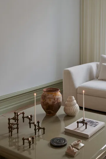 6 Velas cónicas STOFF Nagel de ester & erik - Off-white - STOFF Nagel