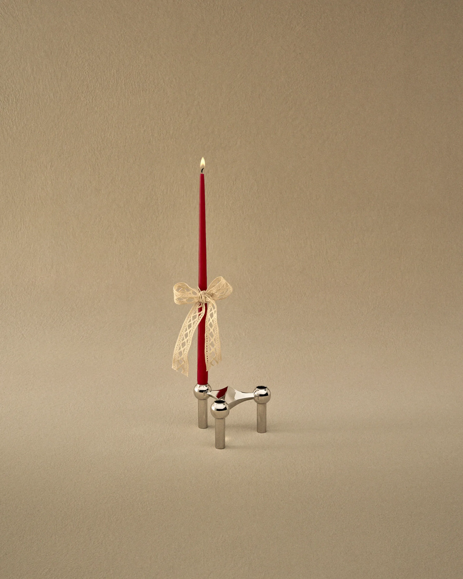 6 Velas cónicas STOFF Nagel de ester & erik, Red STOFF Nagel