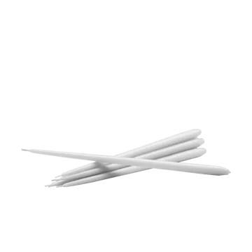 6 Velas cónicas STOFF Nagel de ester & erik - White - STOFF Nagel