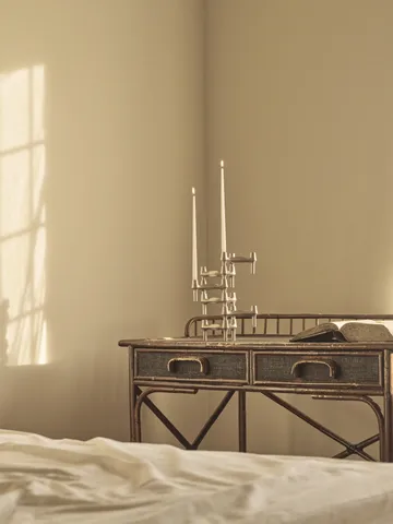 6 Velas cónicas STOFF Nagel de ester & erik - White - STOFF Nagel