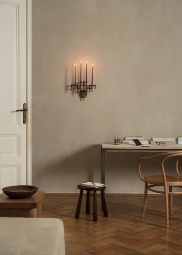 Candelabro de pared STOFF Nagel - Bronzed brass - STOFF Nagel