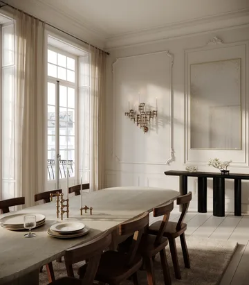 Candelabro de pared STOFF Nagel - Bronzed brass - STOFF Nagel