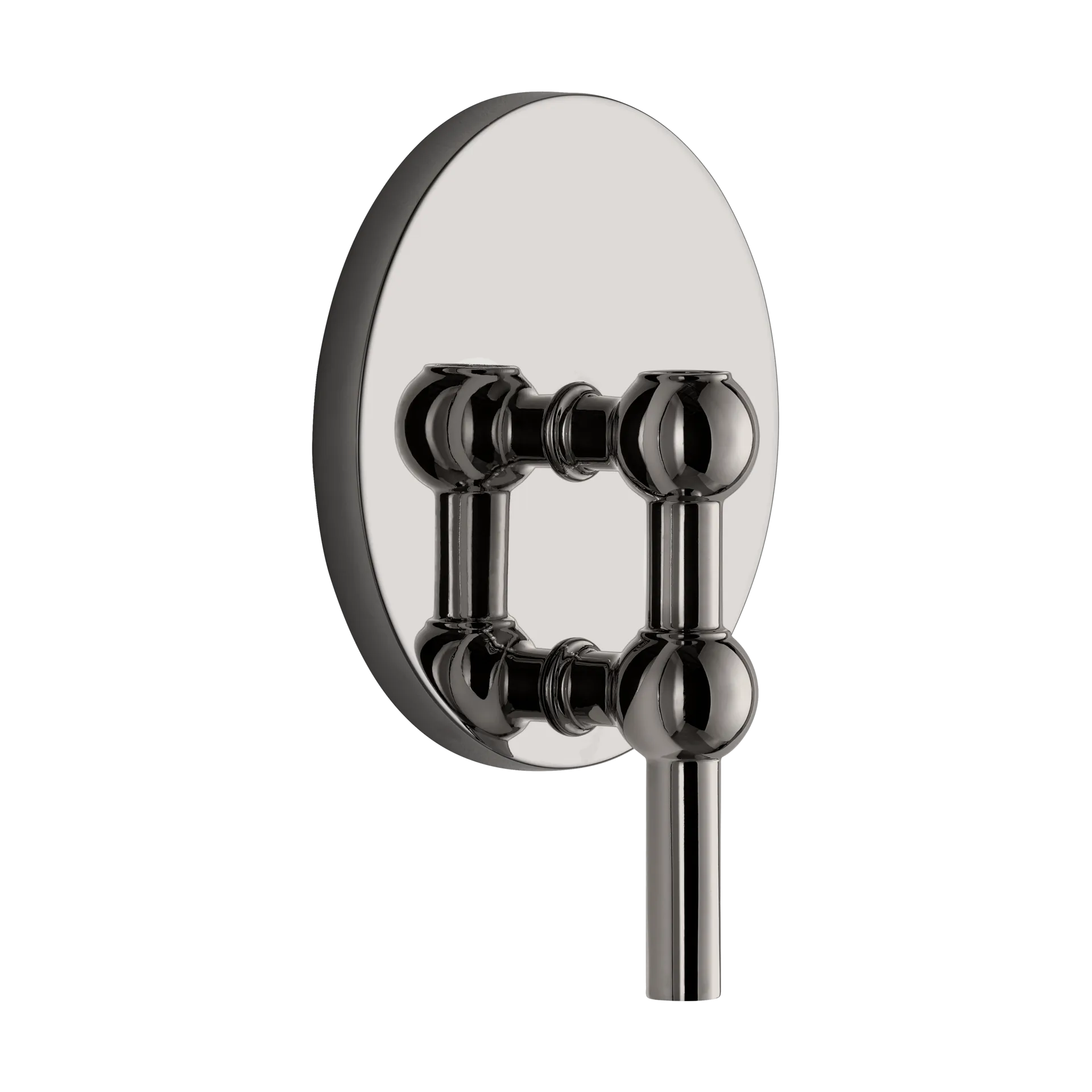 Candelabro de pared STOFF Nagel, Cromo negro STOFF Nagel