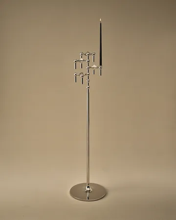 Candelabro de pie STOFF Nagel 70 cm - Chrome - STOFF Nagel