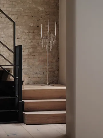 Candelabro de pie STOFF Nagel 70 cm - Chrome - STOFF Nagel