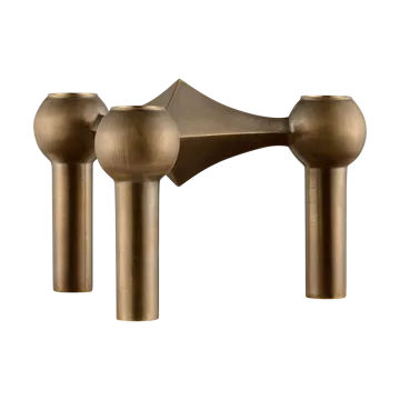 Candelabro Nagel - Bronzed brass - STOFF Nagel