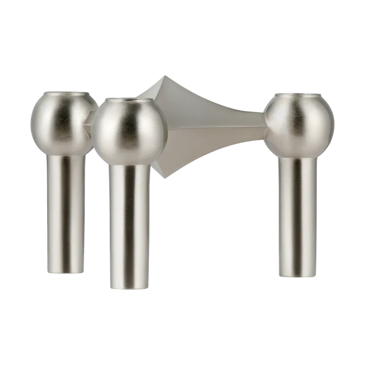 Candelabro Nagel - Cromo cepillado - STOFF Nagel