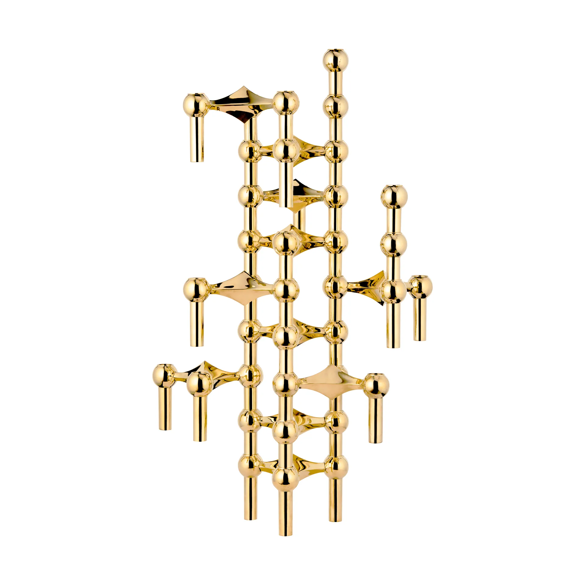 Candelabro Nagel, latón STOFF Nagel