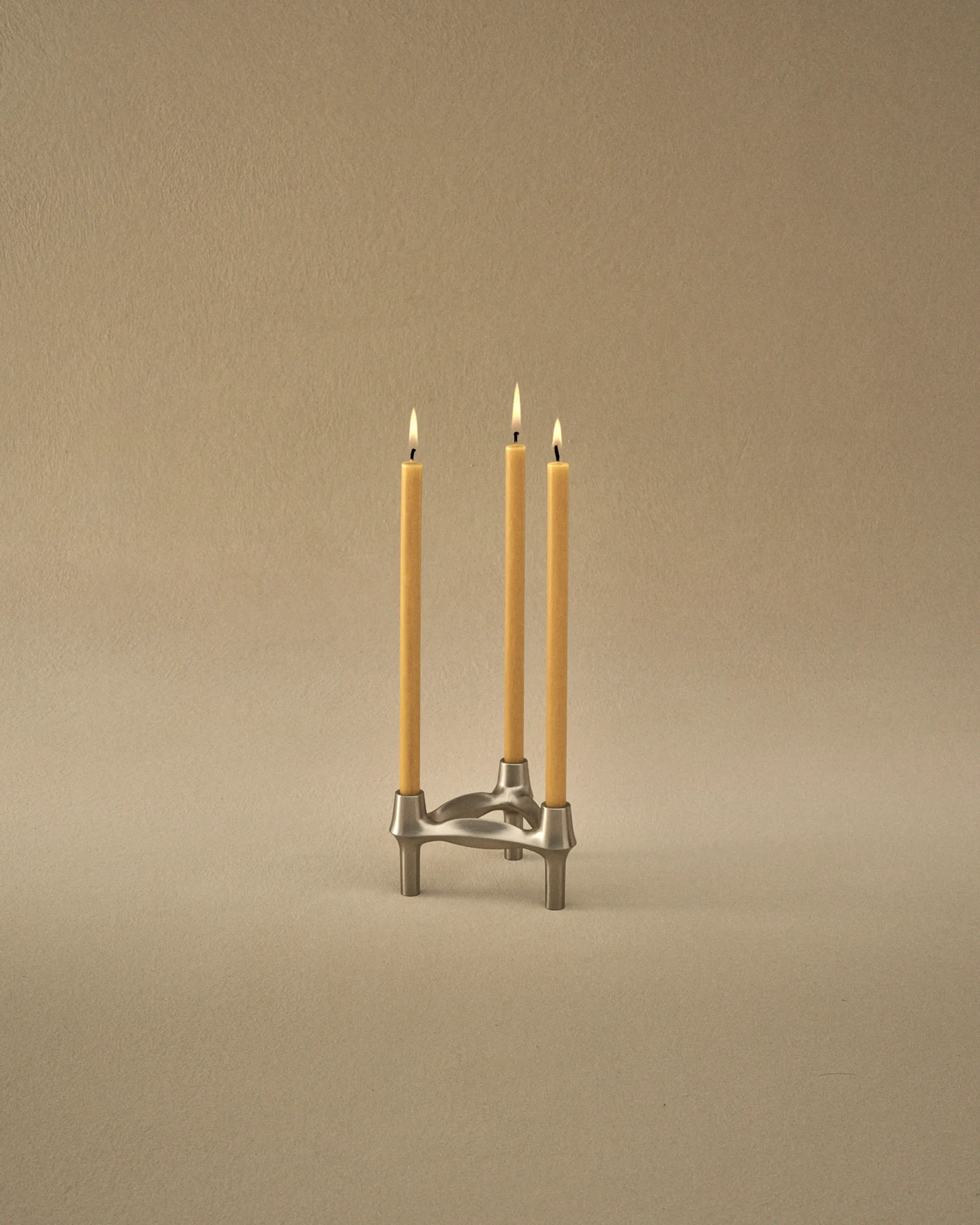 Candelabro STOFF Nagel BMF, Cromo cepillado STOFF Nagel