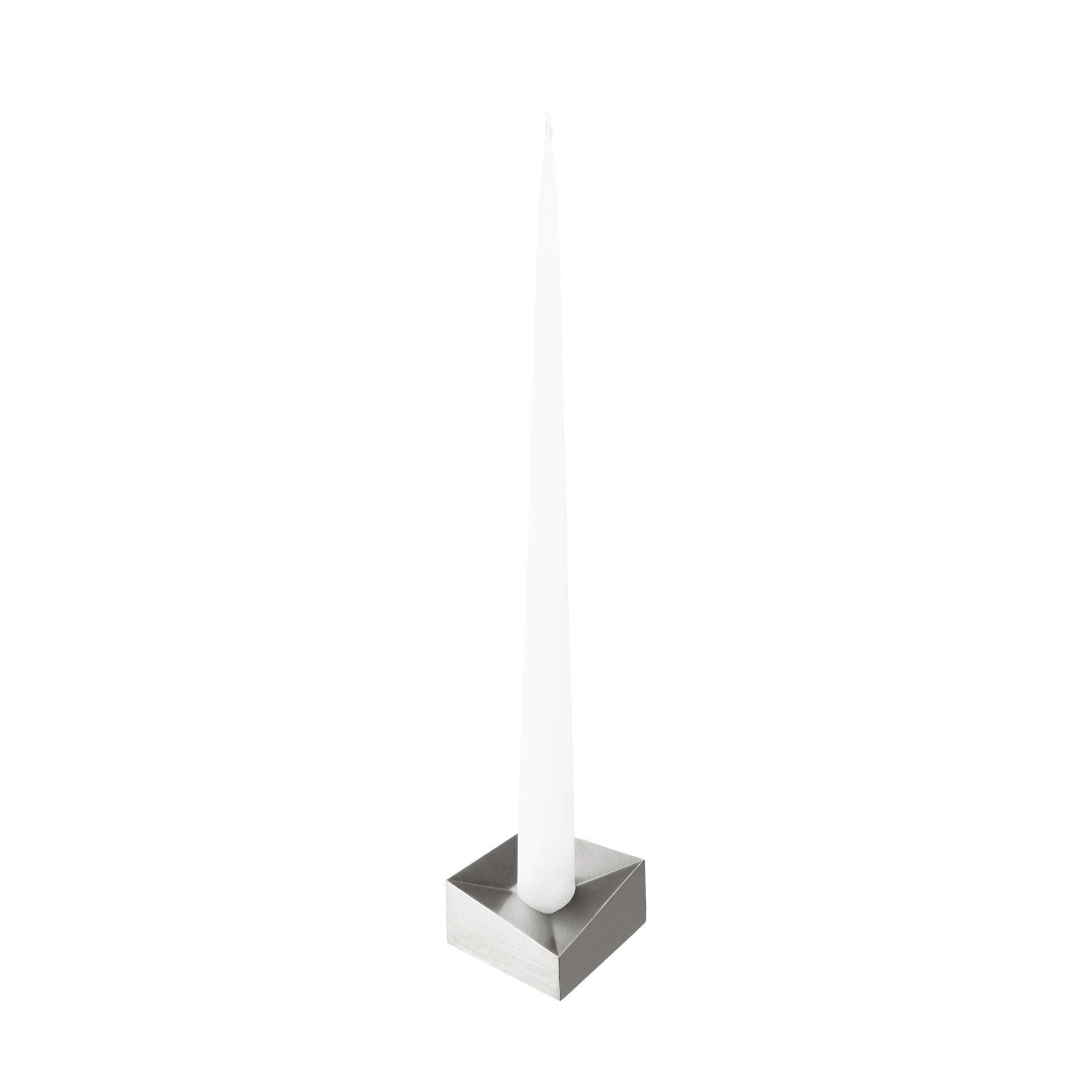 Candelabro STOFF Nagel reflect large 3,2 cm, Cromo cepillado STOFF Nagel