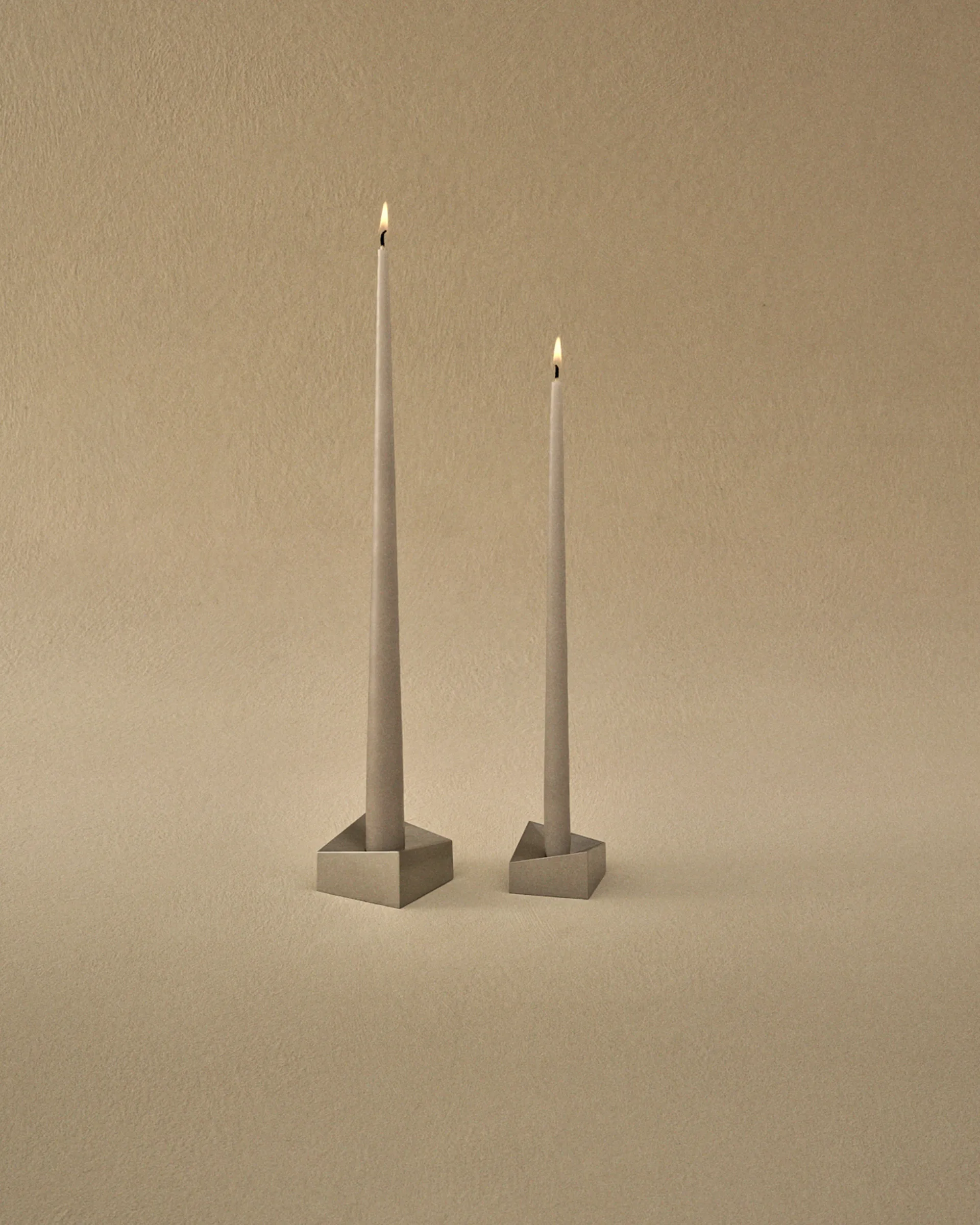 Candelabro STOFF Nagel reflect large 3,2 cm, cromo STOFF Nagel