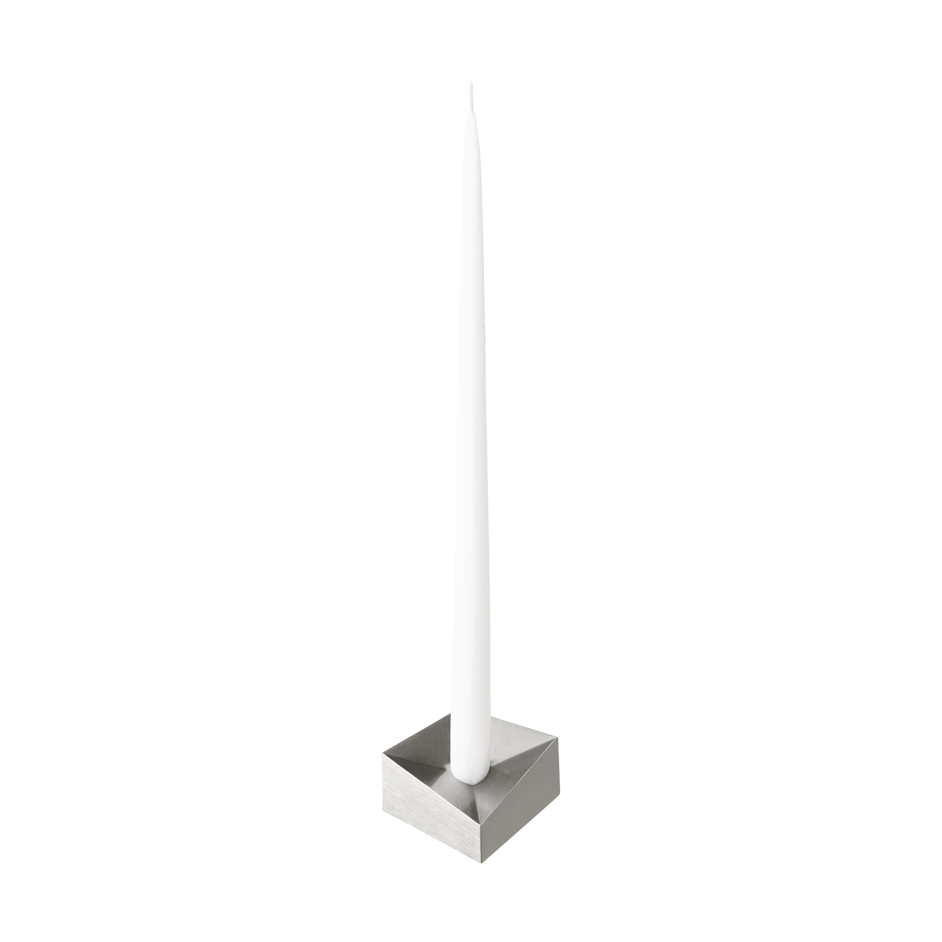 Candelabro STOFF Nagel reflect small 2,7 cm, Cromo cepillado STOFF Nagel