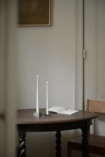 Candelabro STOFF Nagel reflect small 2,7 cm - Cromo cepillado - STOFF Nagel