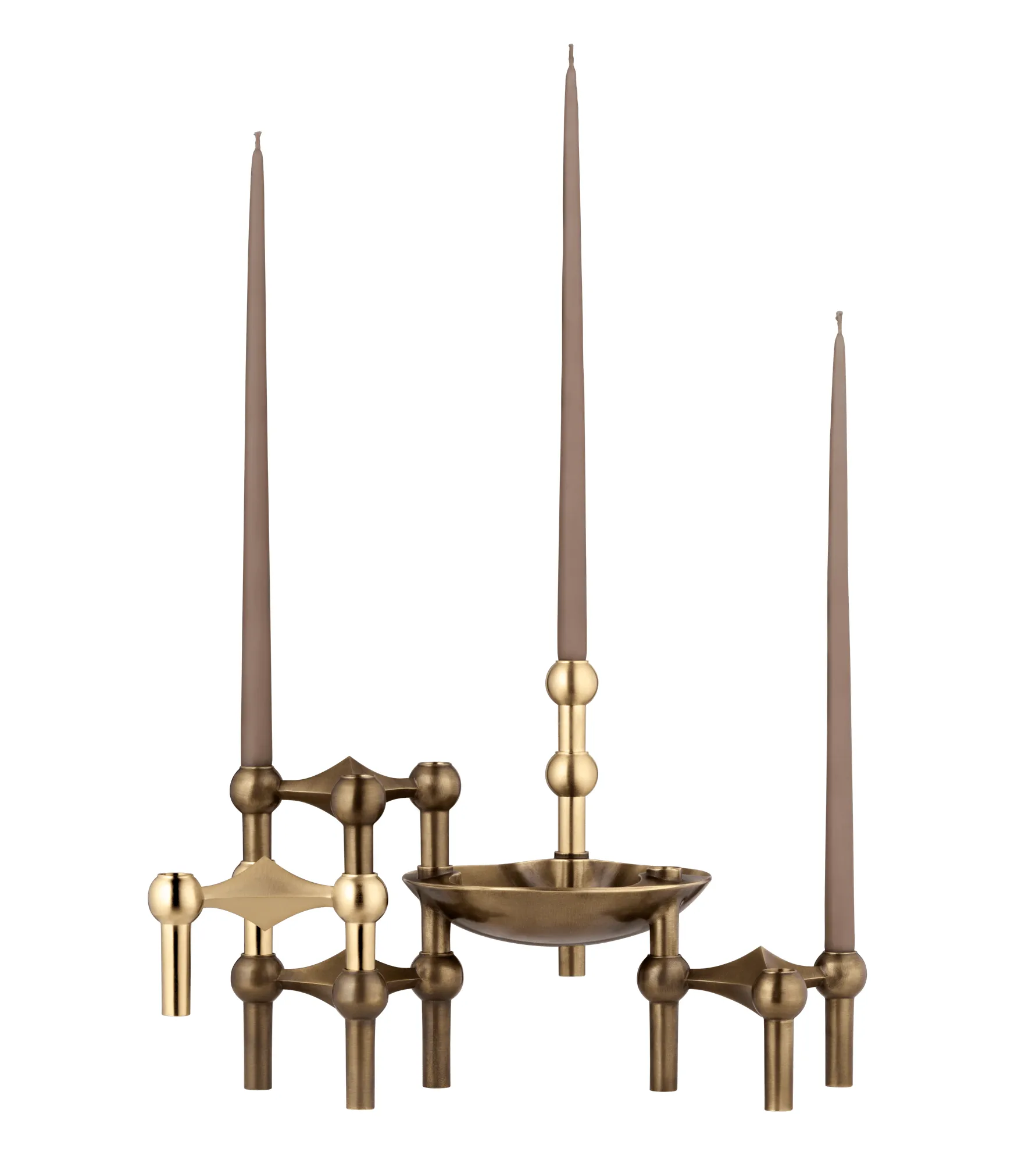 Cuenco Nagel, Bronzed brass STOFF Nagel