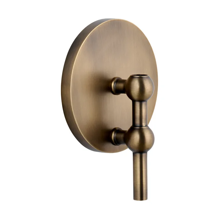 Portavelas de pared STOFF Nagel - Bronzed brass - STOFF Nagel