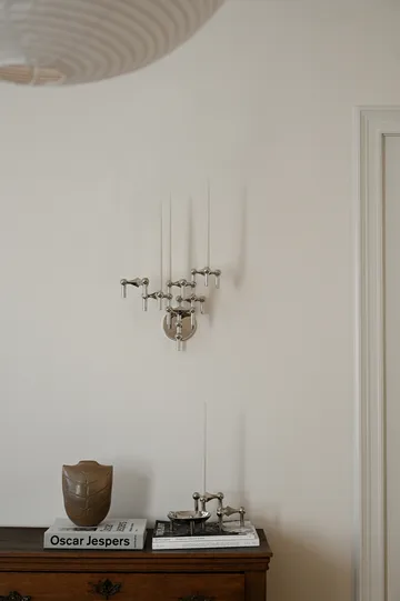 Portavelas de pared STOFF Nagel - Chrome - STOFF Nagel