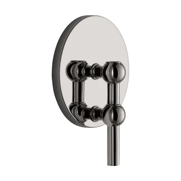 Portavelas de pared STOFF Nagel - Cromo negro - STOFF Nagel