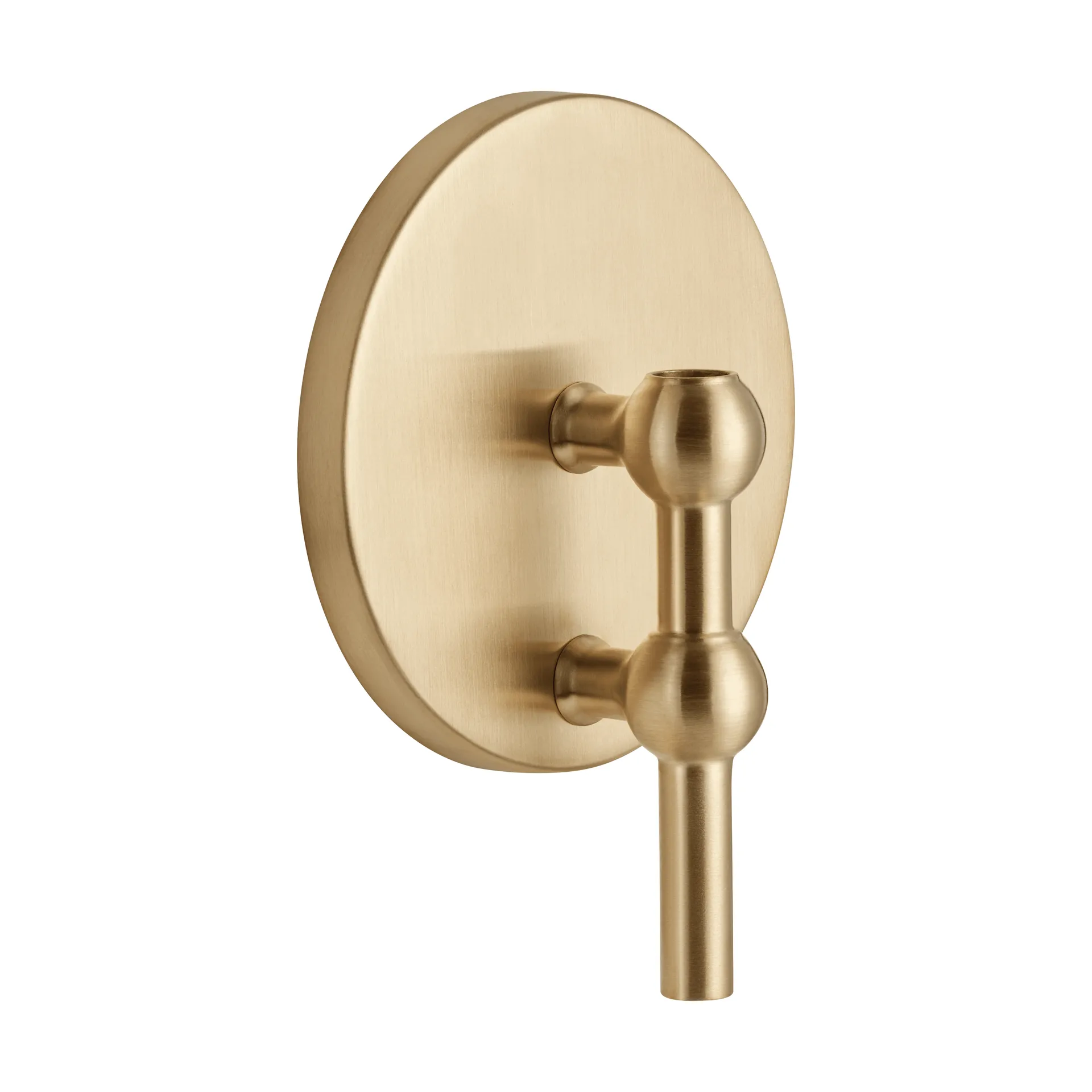 Portavelas de pared STOFF Nagel, Latón cepillado STOFF Nagel