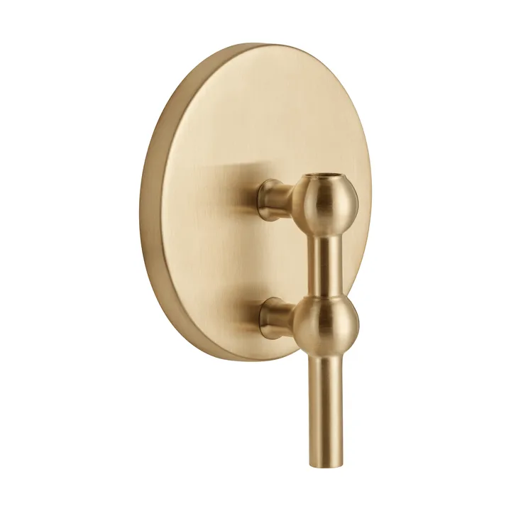 Portavelas de pared STOFF Nagel - Latón cepillado - STOFF Nagel