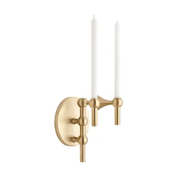 Portavelas de pared STOFF Nagel - Latón cepillado - STOFF Nagel