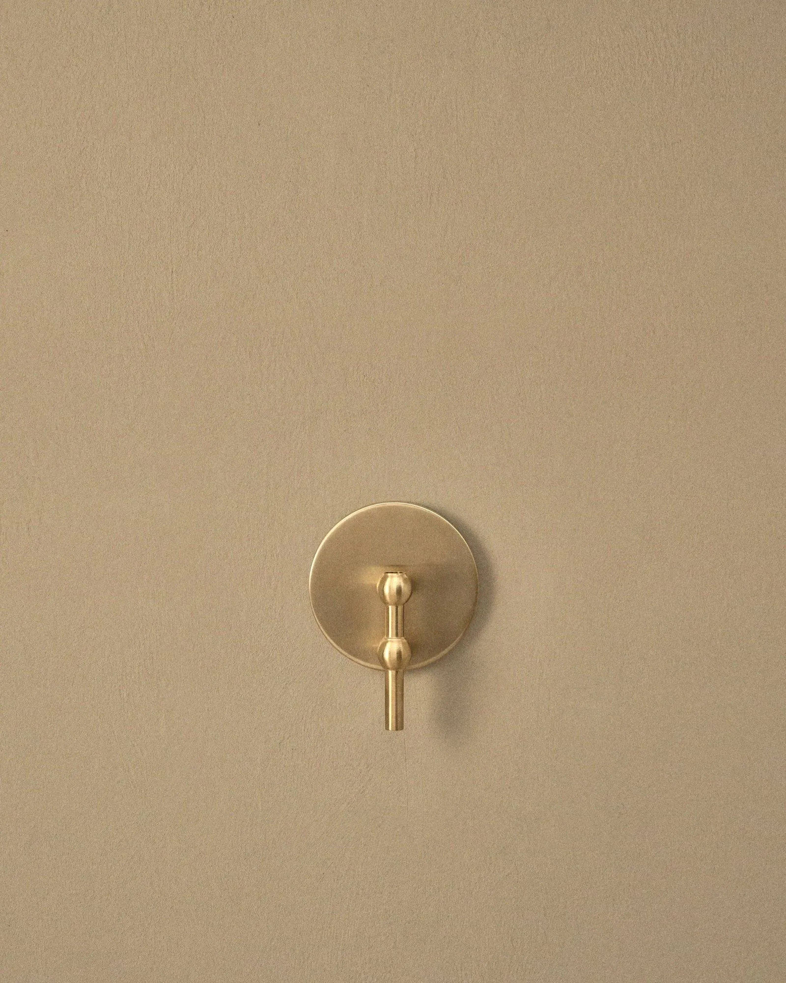 Portavelas de pared STOFF Nagel, Latón cepillado STOFF Nagel