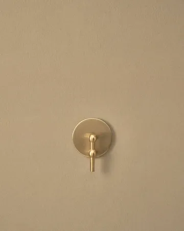 Portavelas de pared STOFF Nagel - Latón cepillado - STOFF Nagel