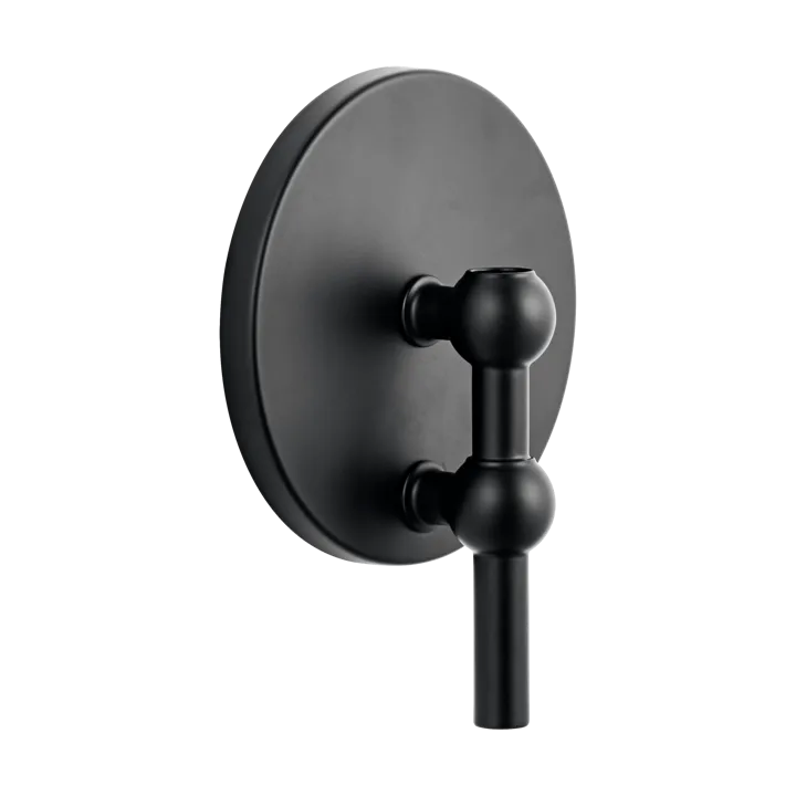 Portavelas de pared STOFF Nagel - Negro mate - STOFF Nagel
