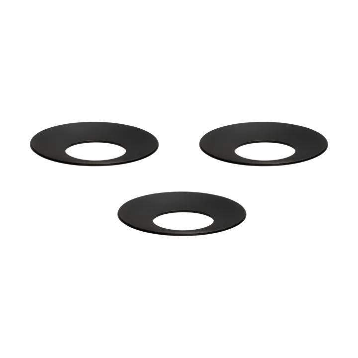 Protectores de vela STOFF Nagel 3-pack - Negro - STOFF Nagel