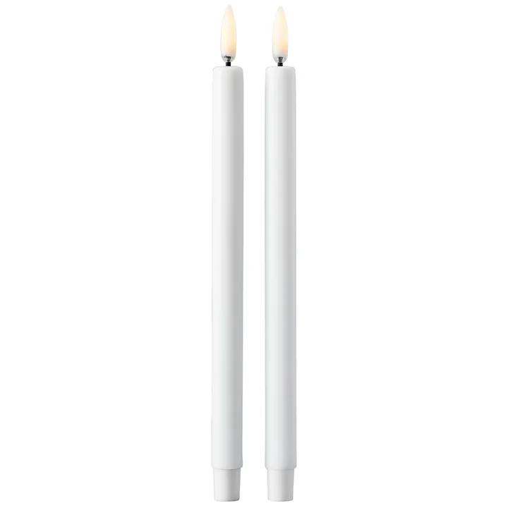 Set de 2 Velas LED STOFF Nagel Uyuni Lighting - blanco - STOFF Nagel