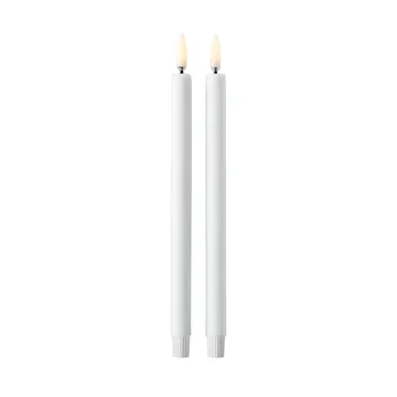Set de 2 Velas LED STOFF Nagel Uyuni Lighting - blanco - STOFF Nagel