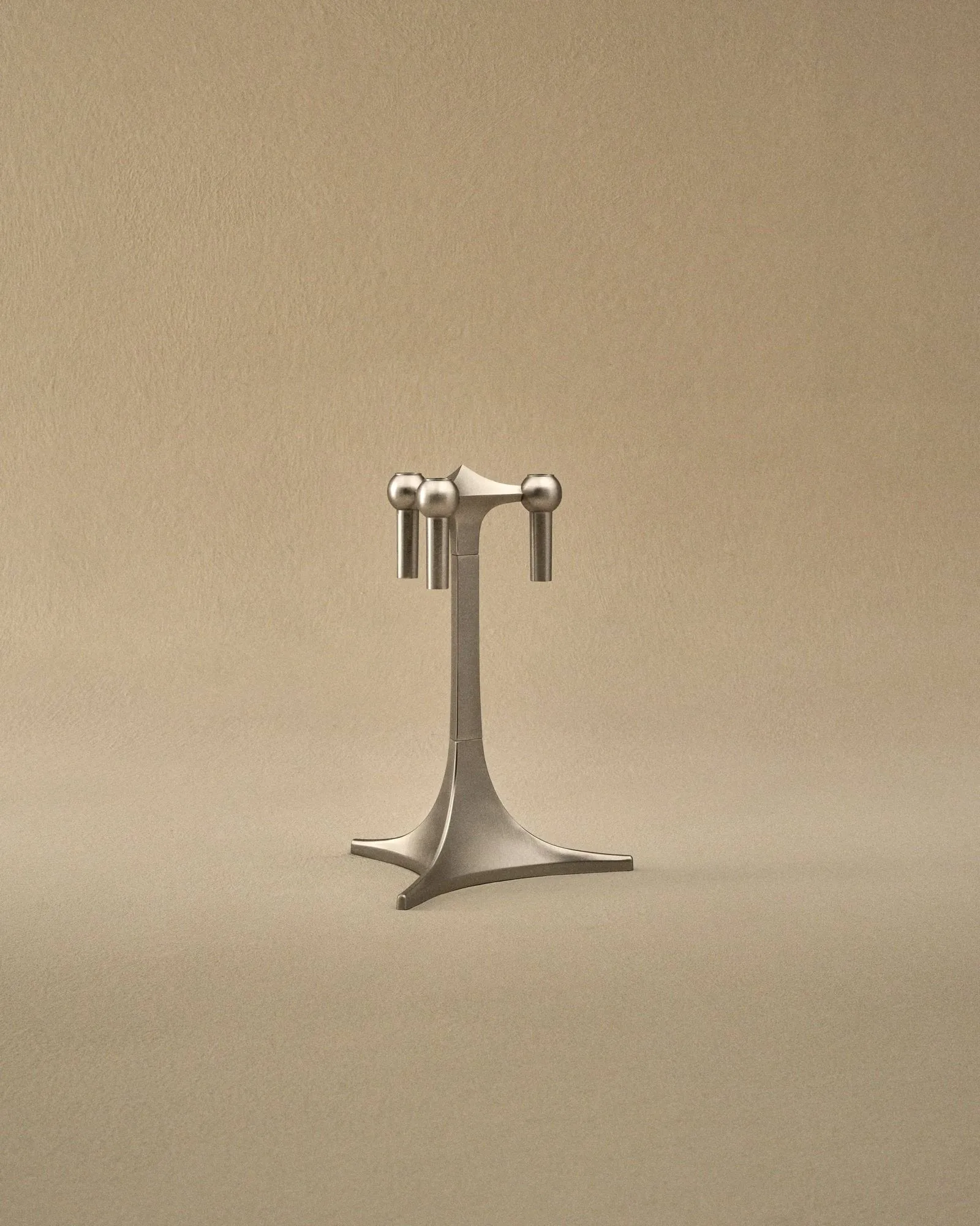 Soporte STOFF Nagel, Cromo cepillado STOFF Nagel
