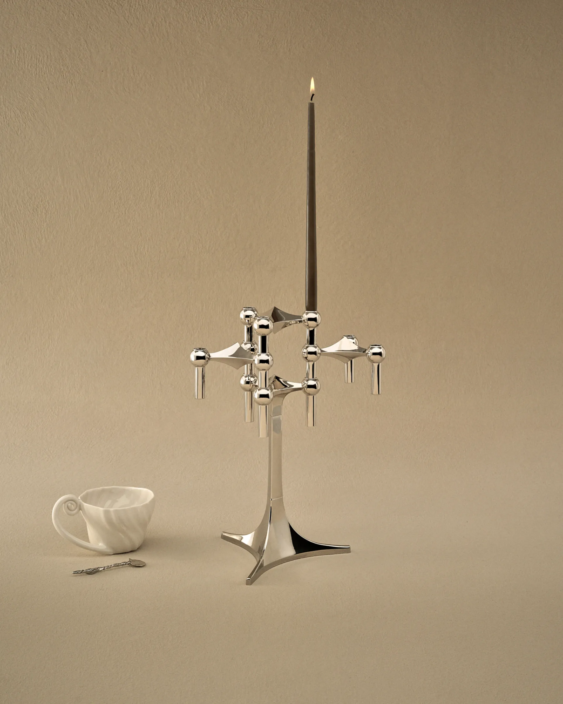 Soporte STOFF Nagel, cromo STOFF Nagel