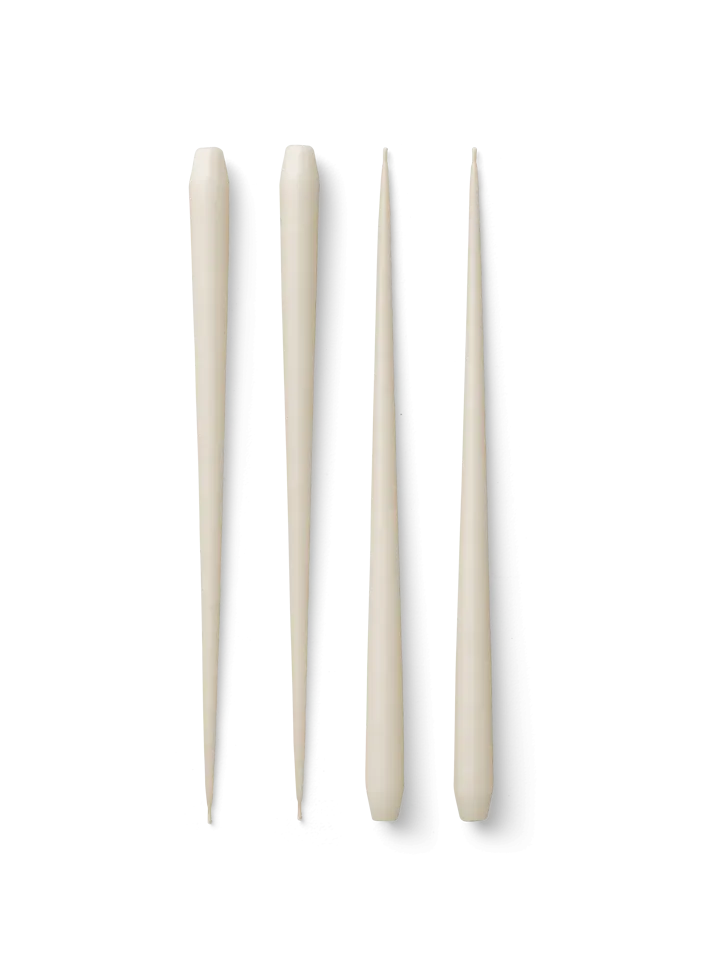 Velas STOFF Nagel ester & erik large 4-pack - Off-white - STOFF Nagel