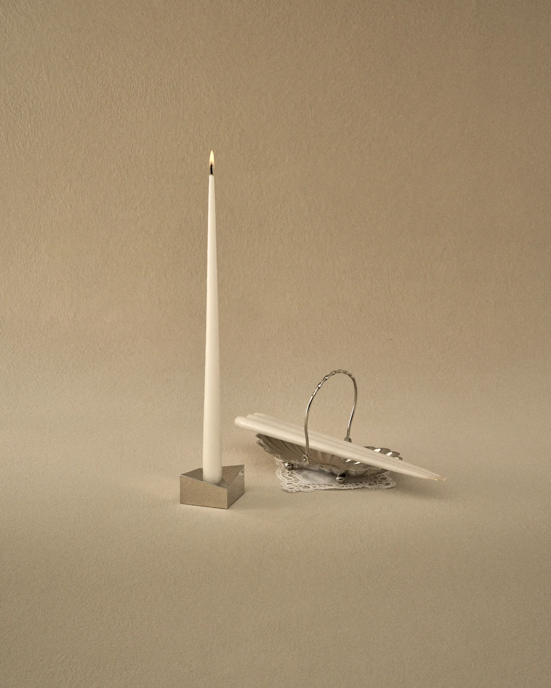 Velas STOFF Nagel ester & erik large 4-pack, Off-white STOFF Nagel