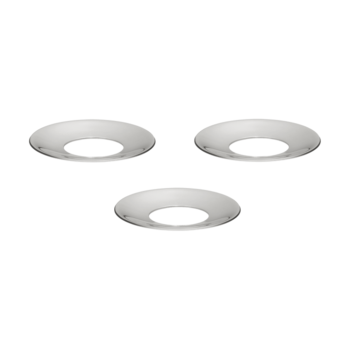Protectores de vela STOFF Nagel 3-pack - Cromo - STOFF