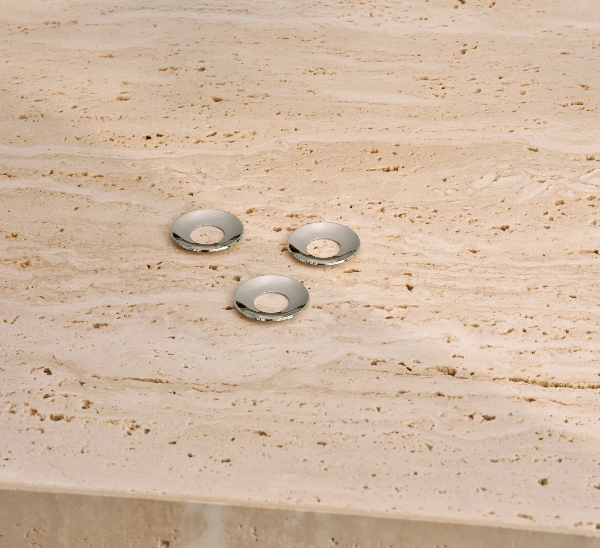 Protectores de vela STOFF Nagel 3-pack, Cromo STOFF