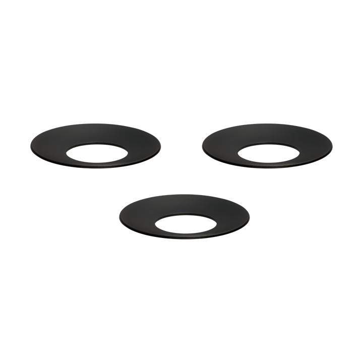 Protectores de vela STOFF Nagel 3-pack - Negro - STOFF