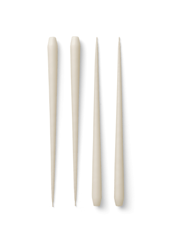 Velas STOFF ester & erik large 4-pack - Off-white - STOFF