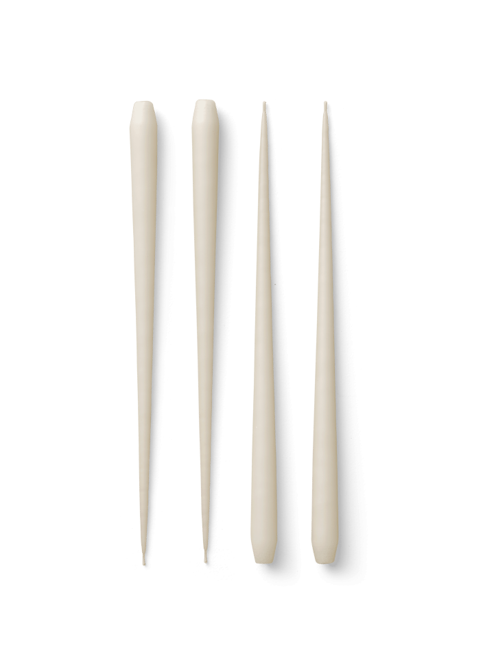 Velas STOFF ester & erik large 4-pack - Off-white - STOFF