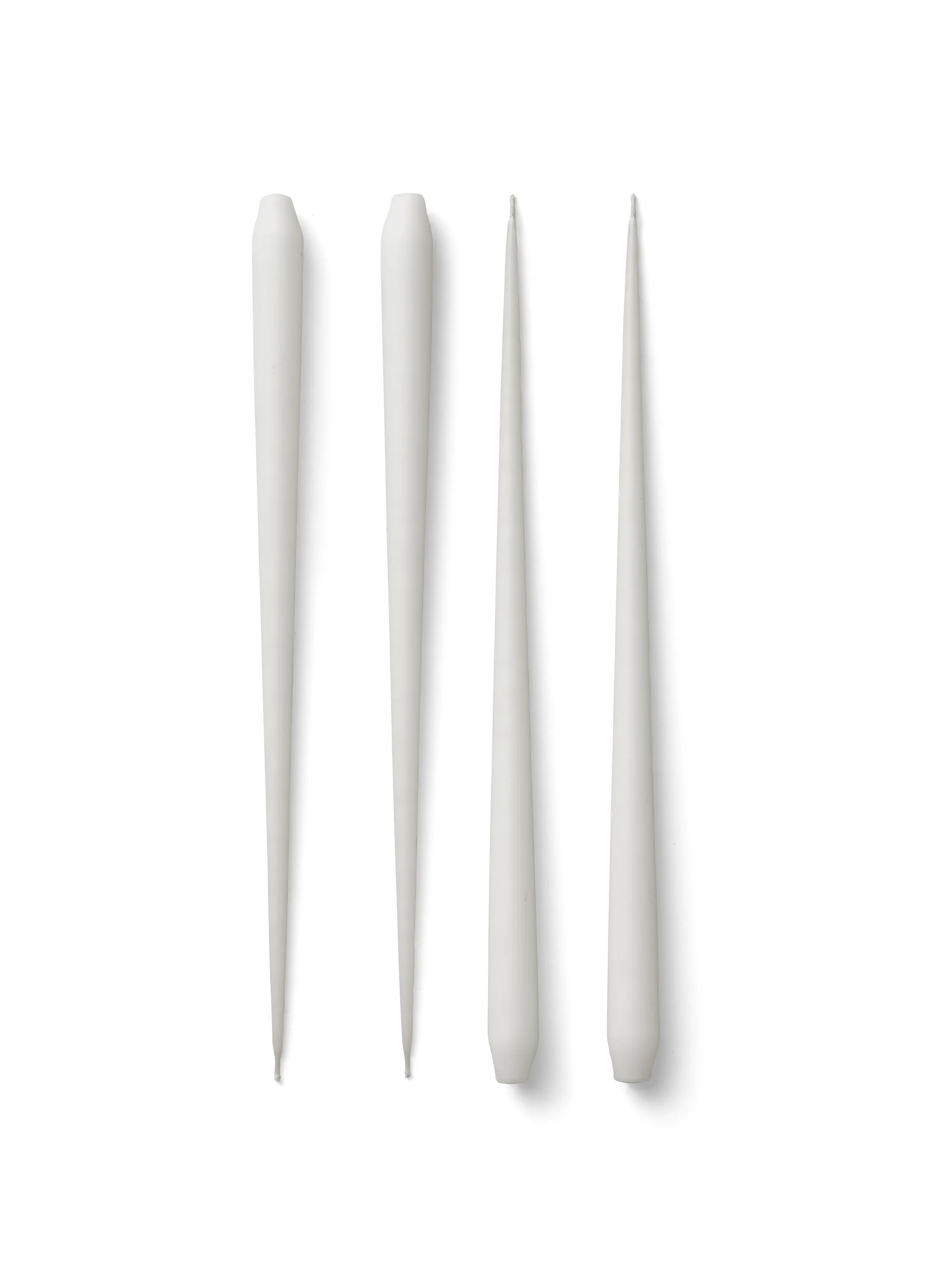 Velas STOFF ester & erik large 4-pack, White STOFF