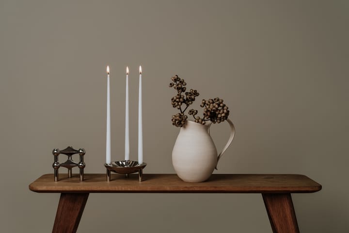 Velas STOFF ester & erik large 4-pack, White STOFF