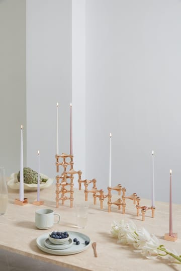 Velas STOFF ester & erik large 4-pack - White - STOFF