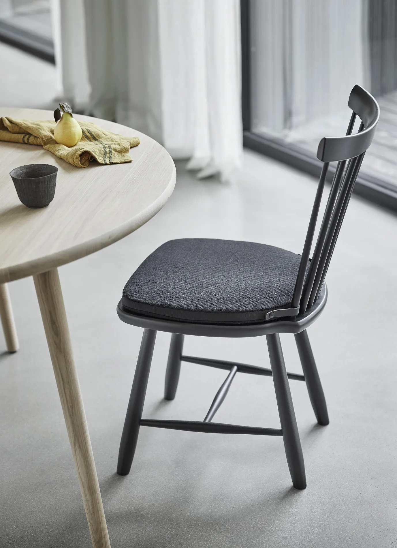 Cojín para silla Lilla Åland, Black Stolab