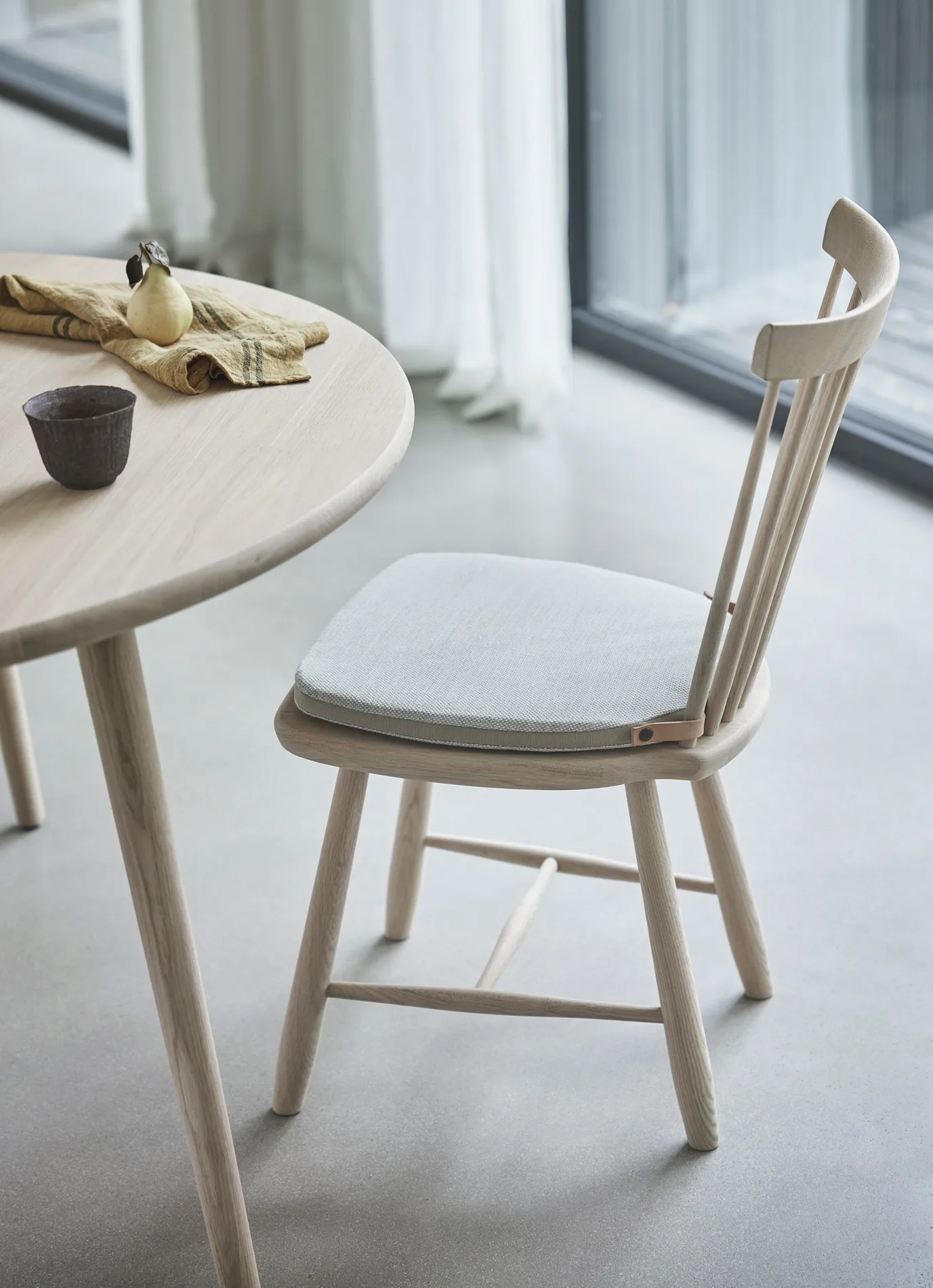 Cojín para silla Lilla Åland, Light beige Stolab
