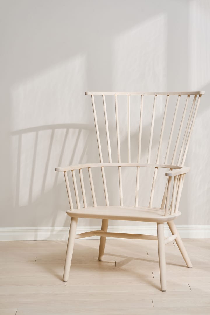 Cojín para sillón Henriette & almohada cervical Aceite blanco-Espresso Stolab