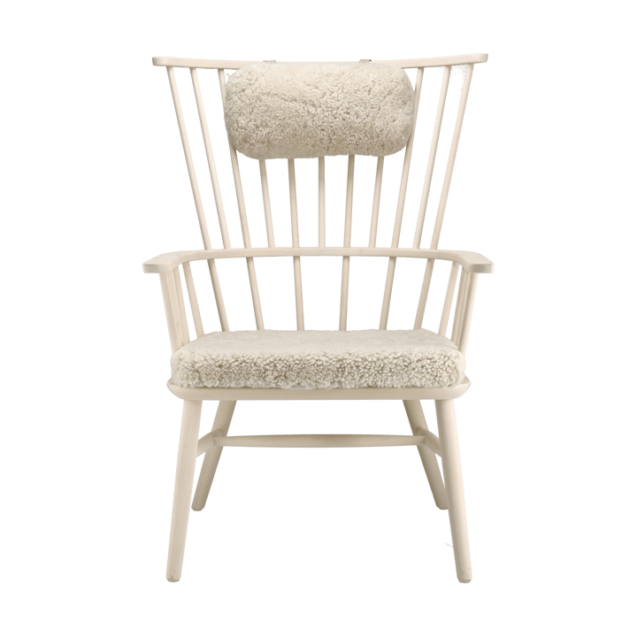 Cojín para sillón Henriette & almohada cervical Aceite blanco-Moonlight - undefined - Stolab