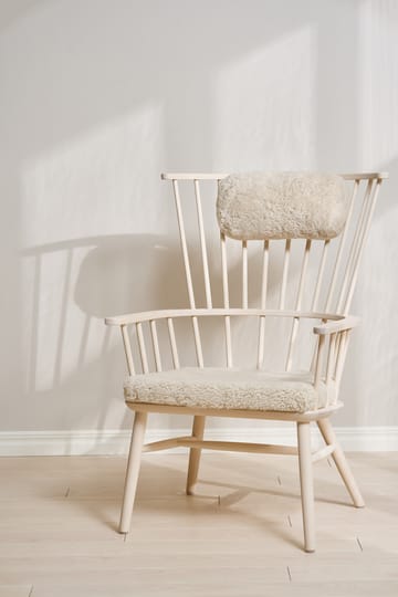 Cojín para sillón Henriette & almohada cervical Aceite blanco-Moonlight - undefined - Stolab