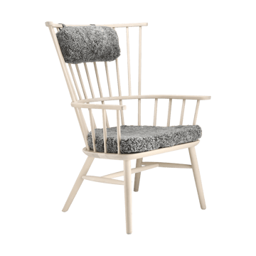 Cojín para sillón Henriette & almohada cervical Aceite blanco-Scand. grey - undefined - Stolab