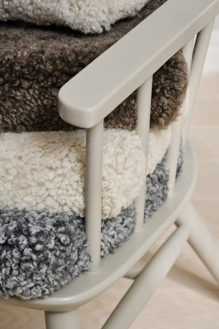 Cojín para sillón Henriette & almohada cervical Verde oliva-Sahara Stolab